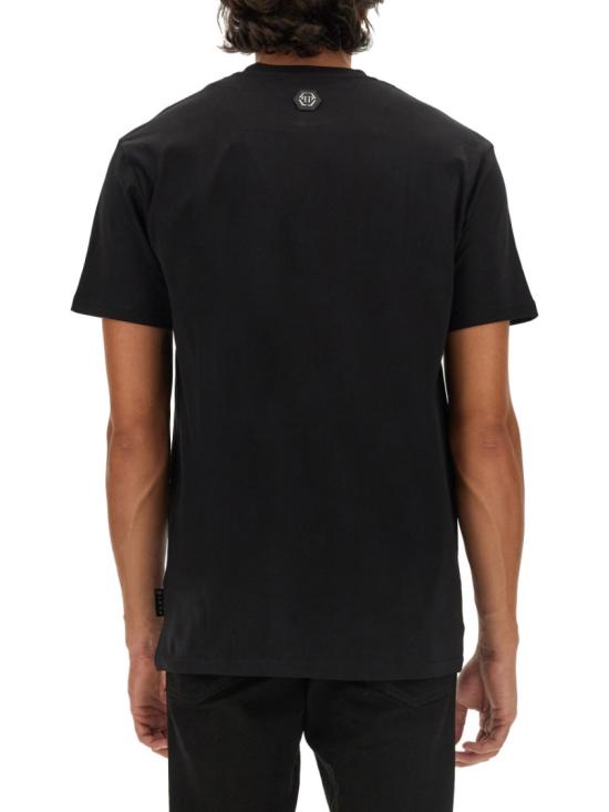  필립 플레인 반팔 티셔츠 MTK7342 PJY002N02 Black - PHILIPP PLEIN