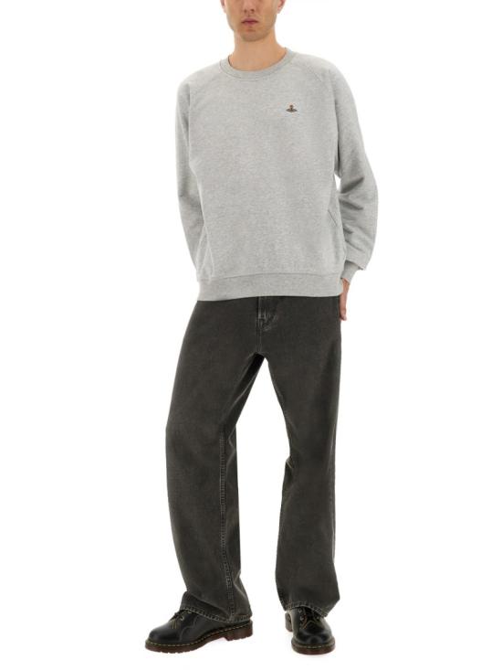 25FW 비비안웨스트우드 탑 3I010014 J006OP001 Grey - VIVIENNE WESTWOOD