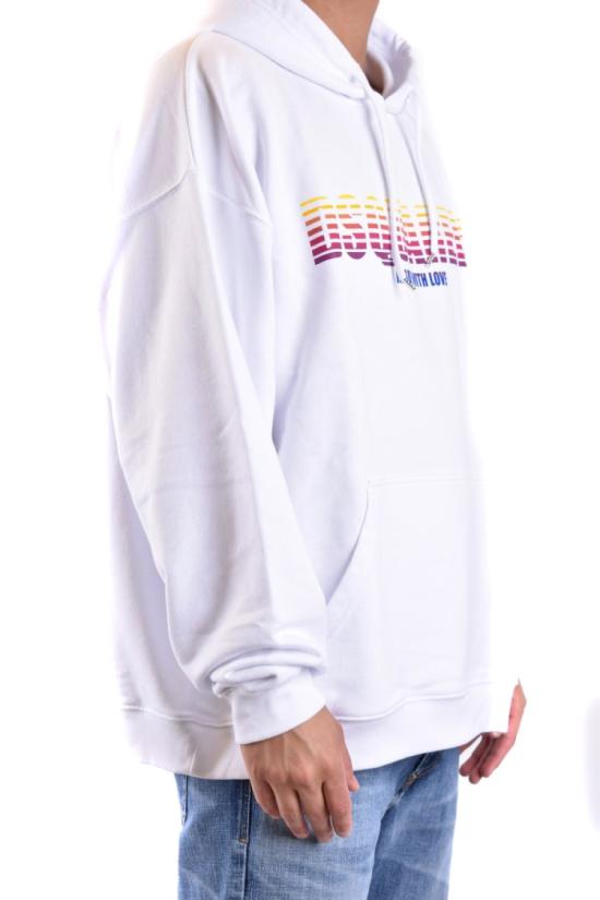  디스퀘어드2 후드 티셔츠 S71GU0655 S25551100 White - DSQUARED2