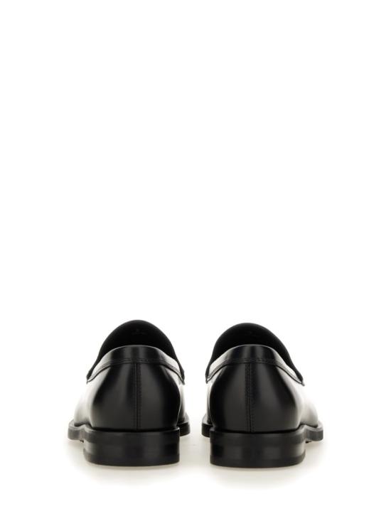 25FW 토즈 스탬프 모노그램 스웨이드 로퍼 XXM0ZF0Q920 PLSB999 Black - TODS