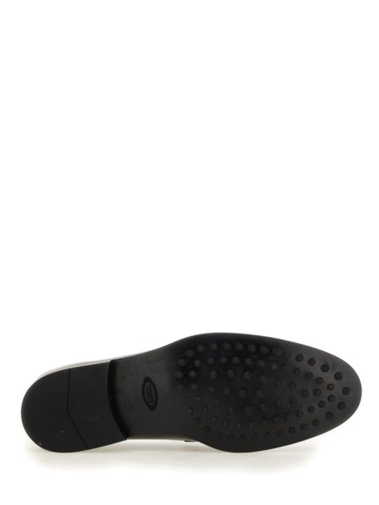 25FW 토즈 스탬프 모노그램 스웨이드 로퍼 XXM0ZF0Q920 PLSB999 Black - TODS