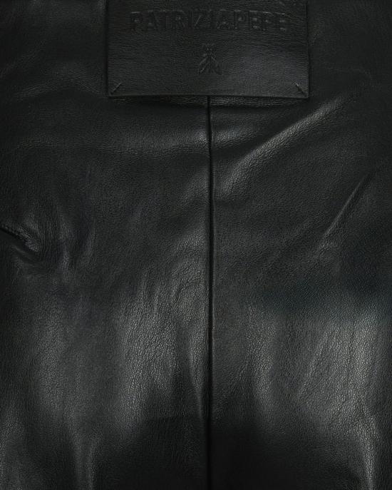 25FW 파트리지아페페 가죽 팬츠 7567099 Black - PATRIZIA PEPE
