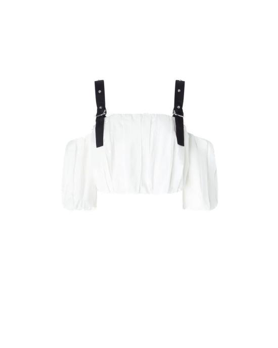 25SS 핑코 민소매 티셔츠 105176A2LDZZ1 White