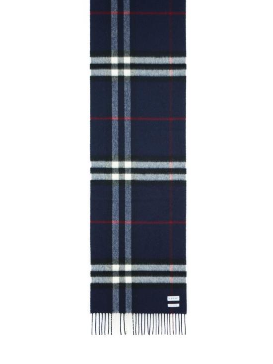  버버리 체크 캐시미어 머플러 8112641 A1249 Blue
