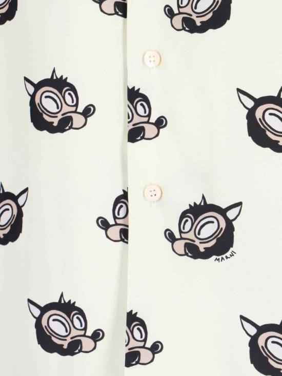 25FW 마르니 셔츠 CUMU0213A5 UTVA51WOW09 Neutrals - MARNI