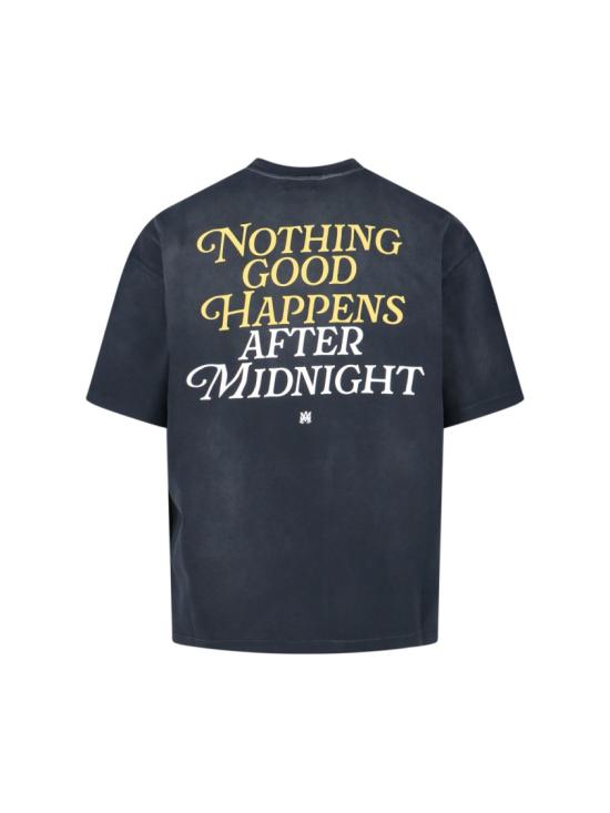 25FW 아미리 반팔 티셔츠 AMJYTE1207BLACK Black - AMIRI