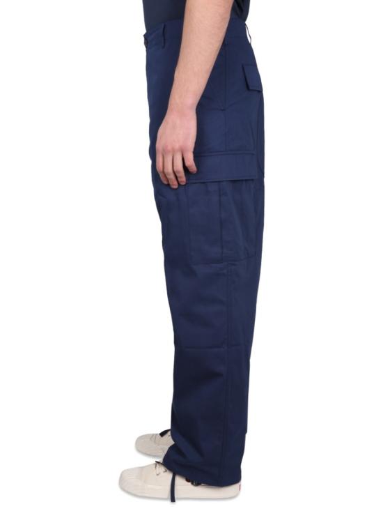  겐조 스트레이트 팬츠 FD55PA242 9DD77 Blue - KENZO
