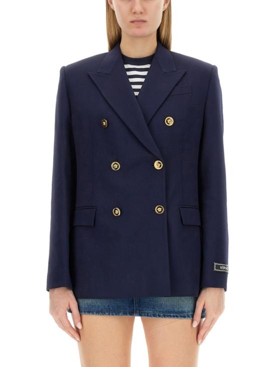  베르사체 수트 자켓 1013463 1A046491UI20 Blue