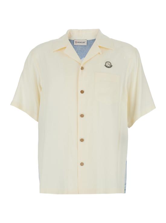 25SS 몽클레어 메르세데스 벤츠 바이 니고 사틴 반팔 셔츠 2F00001M5921041 Multicolor