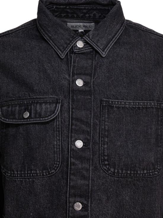 25SS 알렉스 밀 데님 자켓 251 MJ037 3541 Black - ALEX MILL