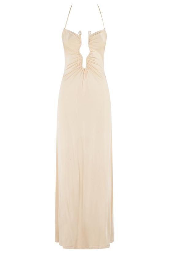 25SS 에리카 카발리니 롱 원피스 E5SK01 096 Neutrals