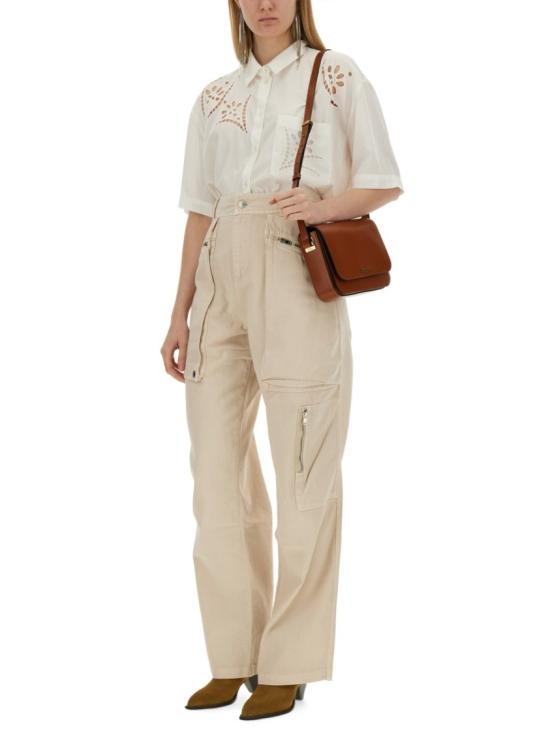  이자벨마랑 스트레이트 팬츠 PA0341FD B2H07I23EC Neutrals - ISABEL MARANT