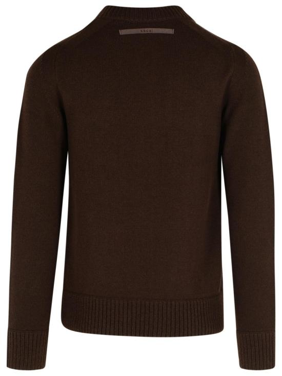 25FW 사카이 니트웨어 25 03833M 601 Brown - SACAI