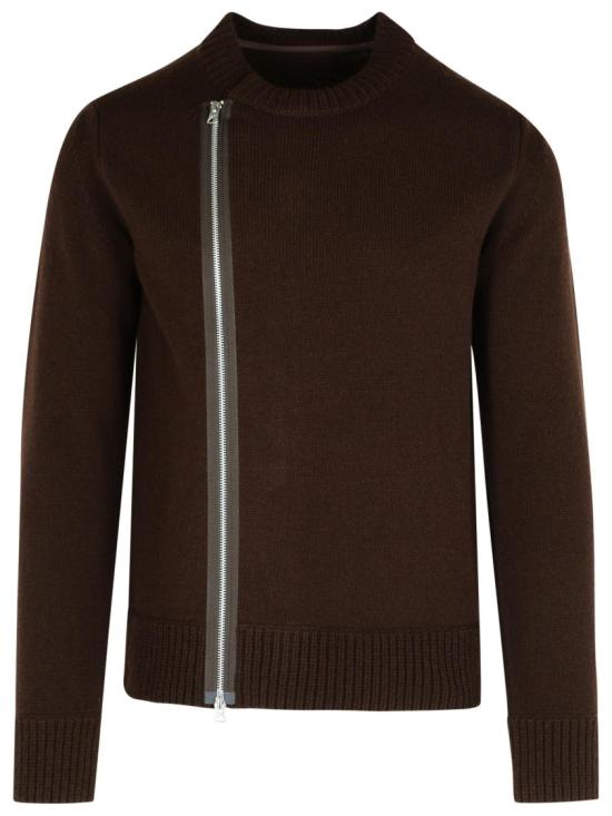 25FW 사카이 니트웨어 25 03833M 601 Brown