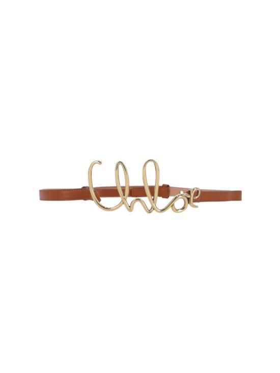 25FW 끌로에 슬림 벨트 C24AC066SFB26M Brown