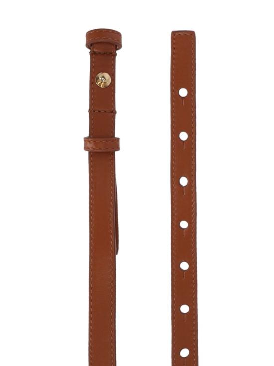 25FW 끌로에 슬림 벨트 C24AC066SFB26M Brown - CHLOE