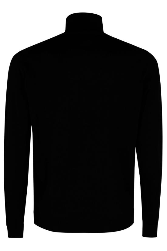 25FW 로베르토 콜리나 터틀넥 253M01003 097 Black - ROBERTO COLLINA