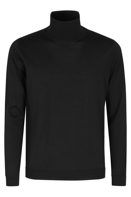 25FW 로베르토 콜리나 터틀넥 253M01003 097 Black