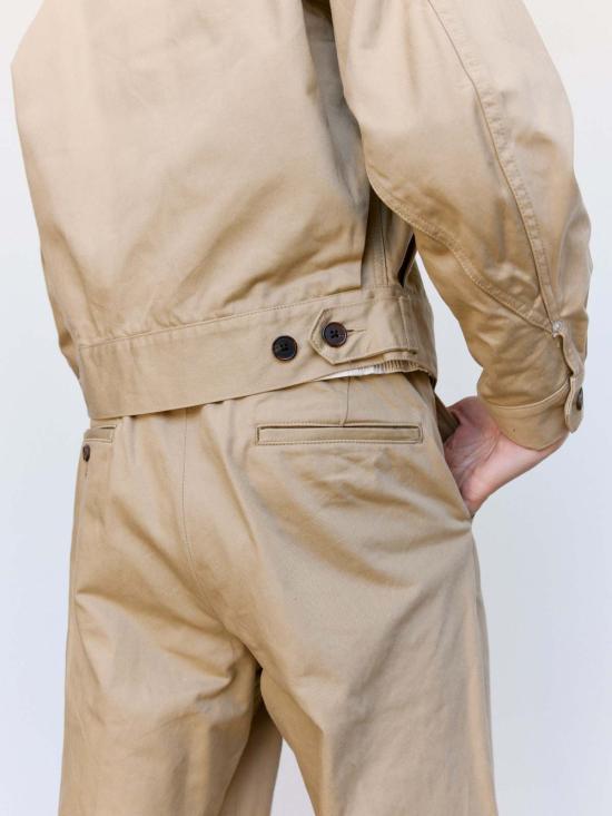  더 레터스 자켓 레터스 카키 코튼 트윌 워커스 재킷 - THE LETTERS