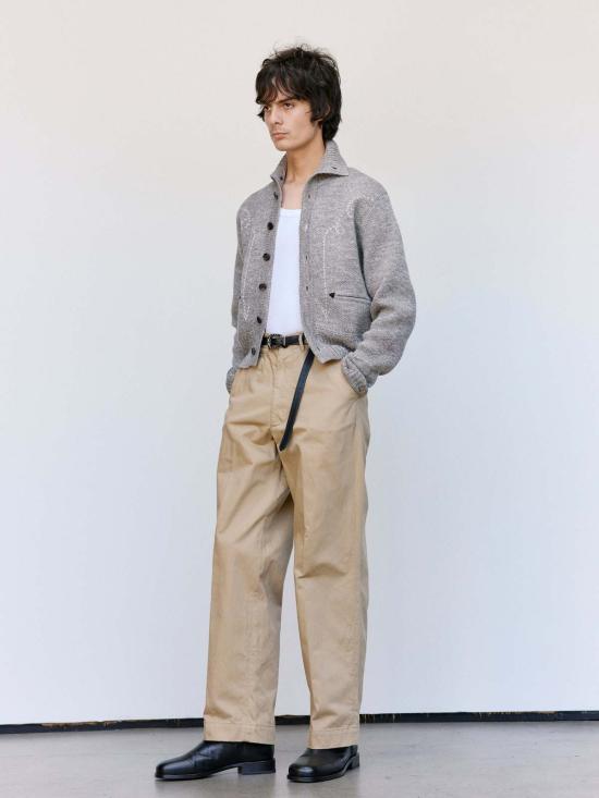  더 레터스 가디건 레터스 셰틀랜드 울 5G 웨스턴 터틀넥 카디건 - THE LETTERS