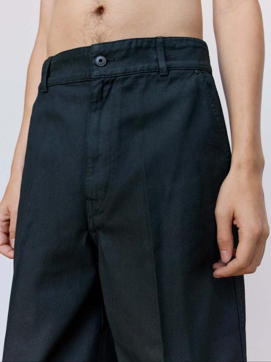  르메르 데님 팬츠 콜 코팅  맥시 배럴 워크웨어 팬츠 - LEMAIRE