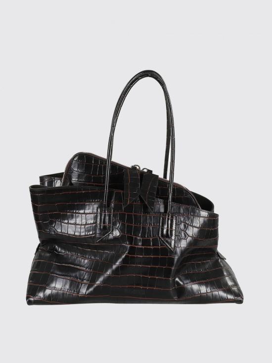 26SS 디 아티코 라 파세지아타 미디엄 탑 핸들 백 250WAH00054LBT021PR 207 Brown