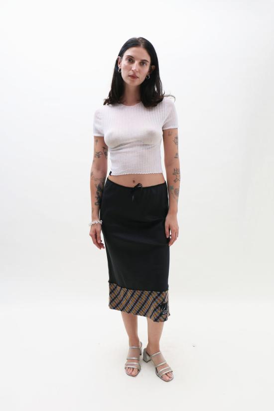  Standard Issue 반팔 티셔츠 스탠다드 이슈 튈 베이비 티 화이트 - OTHER BRANDS