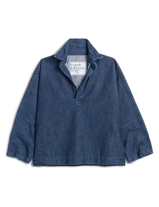  프랭크 앤 에일린 블라우스 Frank & Eileen Gabi 팝오버 셔츠 - FRANK & EILEEN