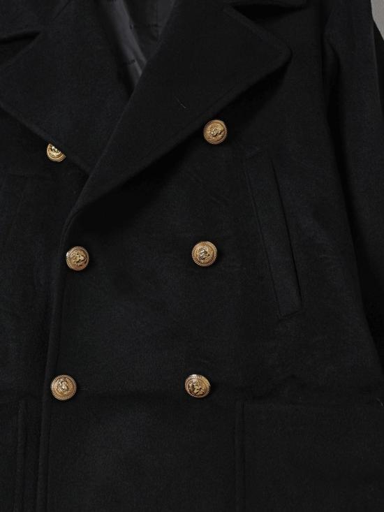 25FW [키즈] 발망 코트 BX2P40E0086 930OR Black - BALMAIN