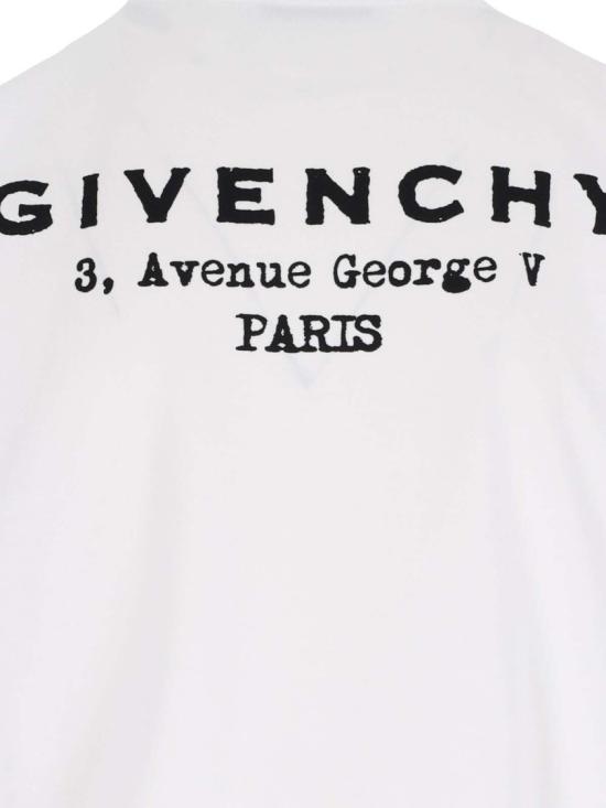 25FW 지방시 반팔 티셔츠 BW70FJP75N100 White - GIVENCHY