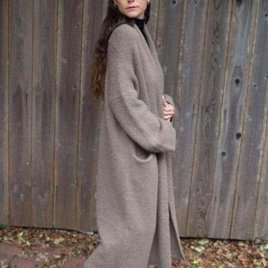  로렌 마누지안 가디건 롱 숄 카디건 - LAUREN MANOOGIAN