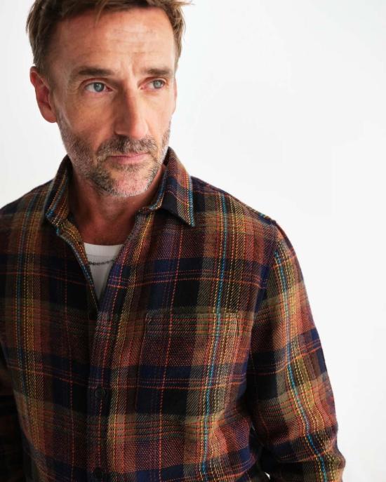  왁스 런던 긴팔 셔츠 셸리 플란넬 - WAX LONDON