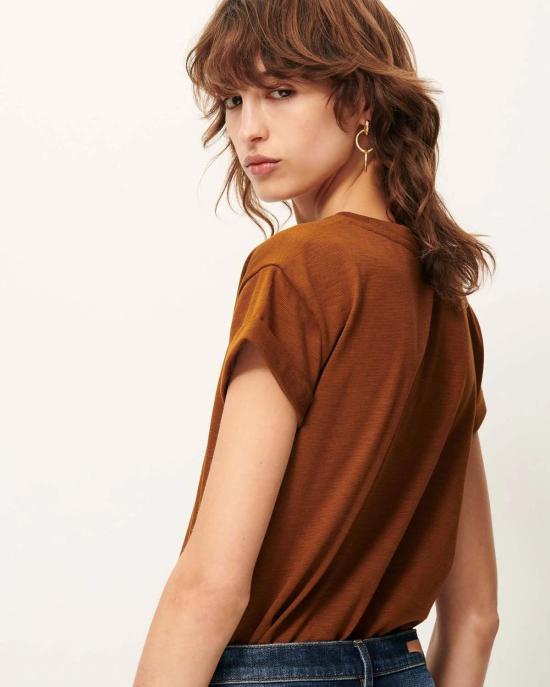  세선 반팔 티셔츠 세순 알바노 티 인우드 - SESSUN