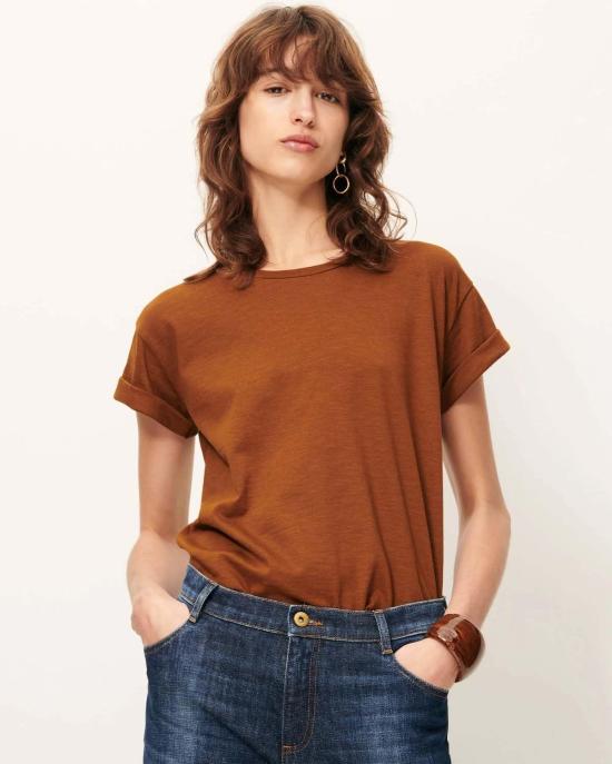  세선 반팔 티셔츠 세순 알바노 티 인우드 - SESSUN