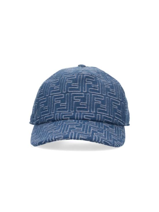 펜디 FF 베이스볼 캡 FXQ768 AV93F0RBB Blue