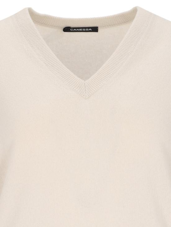  카네사 스웨터 NWKV008 FK0001013 Neutrals - CANESSA