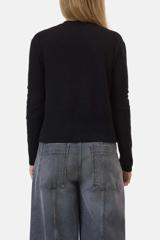  클로즈드 가디건 닫힌 V넥 카디건 블랙 - CLOSED