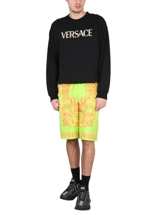  베르사체 숏팬츠 1002476 1A057105Y250 Green - VERSACE