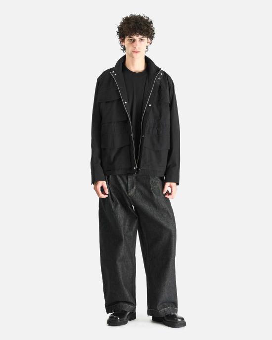  스튜디오 니콜슨 데님 팬츠 싱글 플리트  팬츠 - STUDIO NICHOLSON