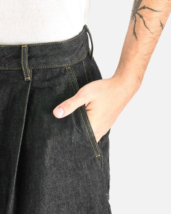  스튜디오 니콜슨 데님 팬츠 싱글 플리트  팬츠 - STUDIO NICHOLSON