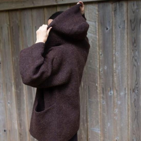  로렌 마누지안 코트 더블 페이스 - LAUREN MANOOGIAN