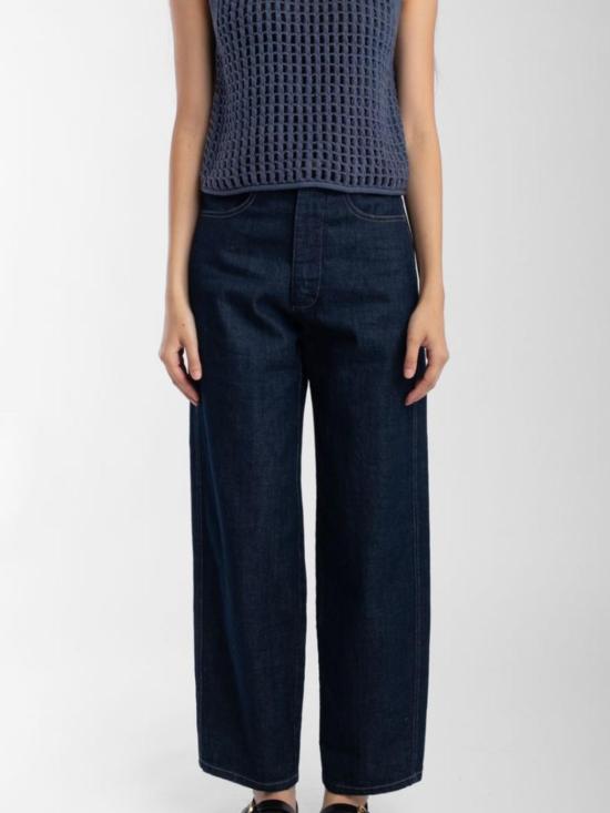  미셀라 그렉 데님 팬츠 미카엘라 그렉 다크 인디고 패널 진 - MICAELA GREG