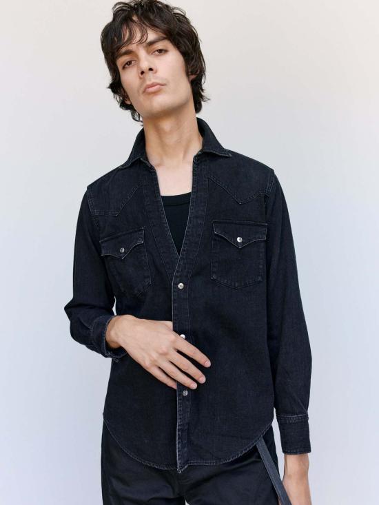  더 레터스 데님 팬츠 레터스 웨스턴 커팅 셔츠