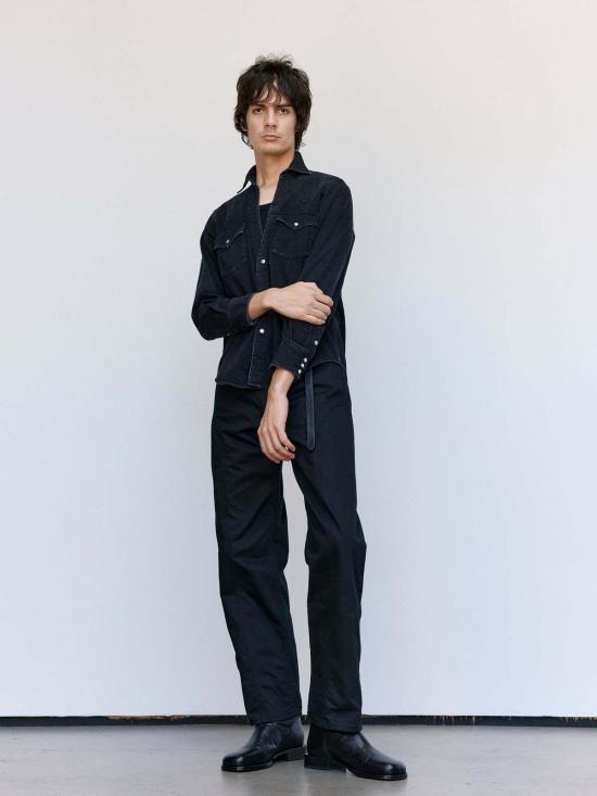  더 레터스 데님 팬츠 레터스 웨스턴 커팅 셔츠 - THE LETTERS