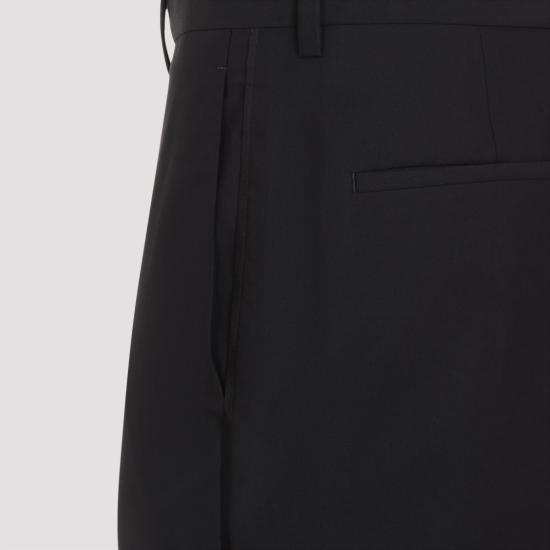 25SS 프라다 스트레이트 팬츠 UP0313SOOO 16A6 Black - PRADA