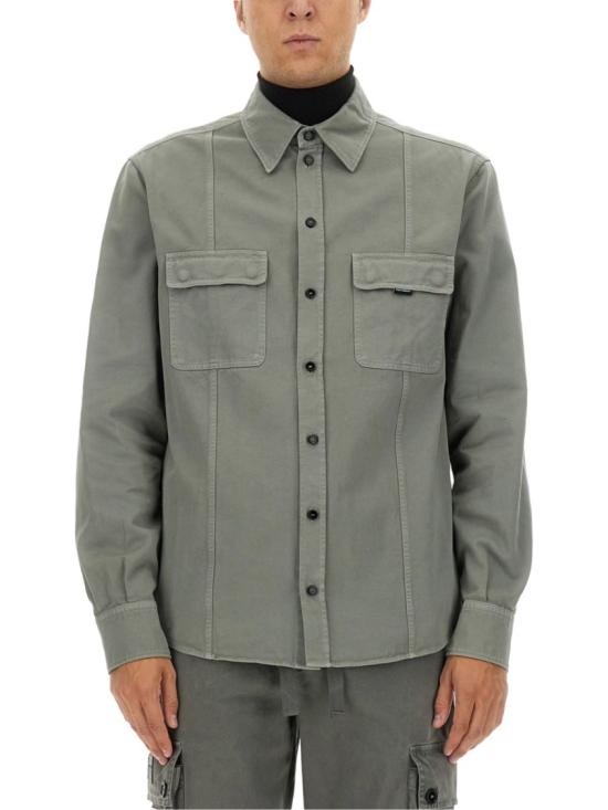  돌체앤가바나 긴팔 셔츠 G5MA8T G8LH0N0702 Grey