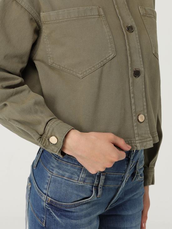 25FW 리우조 자켓 UF5244T051A X0724 verde - LIU JO