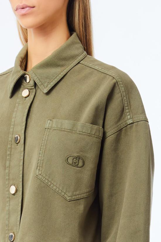 25FW 리우조 자켓 UF5244T051A X0724 verde - LIU JO