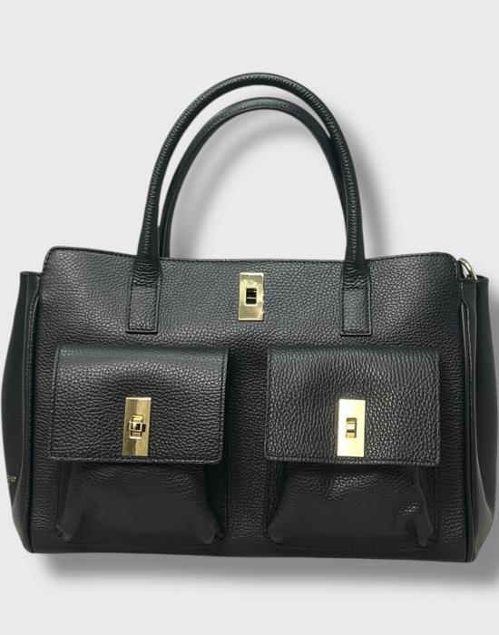 25FW 에비뉴67 토트백 SOLEDADXS 001 nero