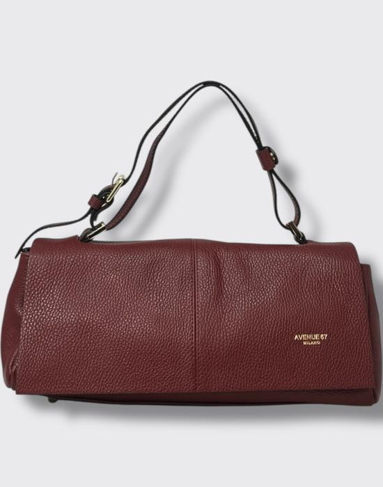 25FW 에비뉴67 숄더백 ELETTRABAGUETTE 007 amaranto